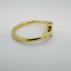 Tiffany Ring T Wire K18YG Yellow Gold Ladies