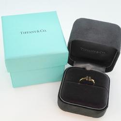 Tiffany Ring T Wire K18YG Yellow Gold Ladies