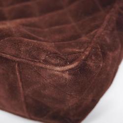 Chanel handbag Matelasse Velour Brown Ladies