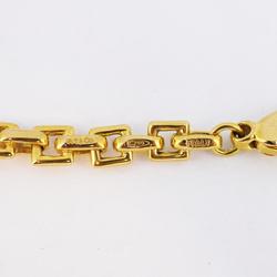 Tiffany Necklace Chain K18YG Yellow Gold Men's Women's