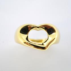 Tiffany Ring Heart K18YG Yellow Gold Ladies