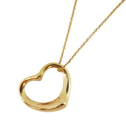 Tiffany Necklace Heart K18YG Yellow Gold Women's