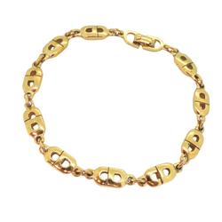 Christian Dior Bracelet CD GP Plated Gold Women's