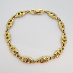 Christian Dior Bracelet CD GP Plated Gold Women's