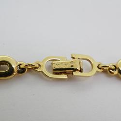 Christian Dior Bracelet CD GP Plated Gold Women's