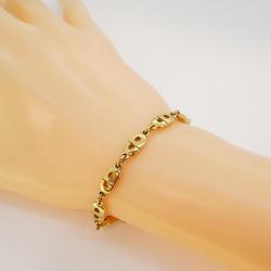 Christian Dior Bracelet CD GP Plated Gold Women's