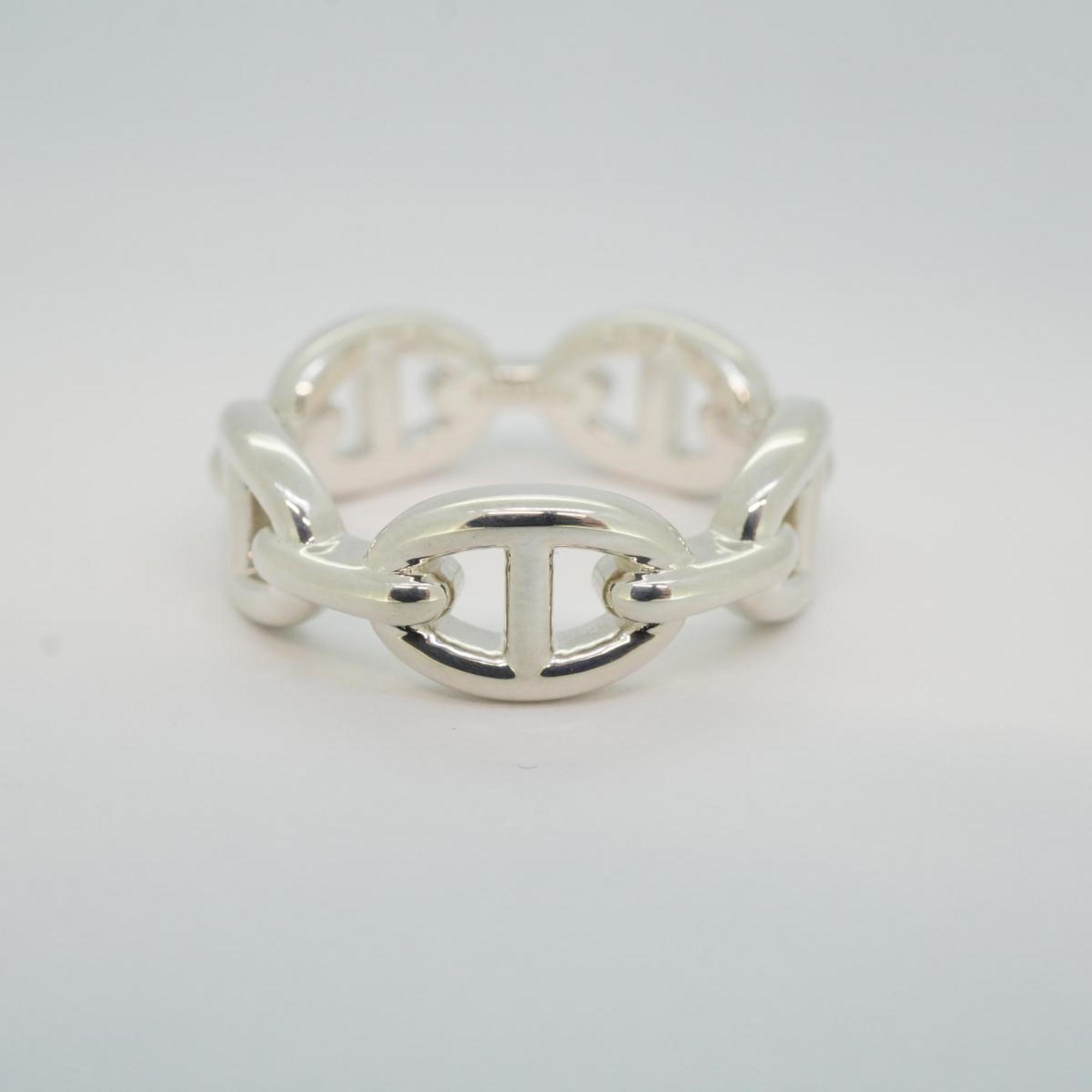 Hermes Ring Chaine d'Ancre Anchainée 925 Silver for Men and Women