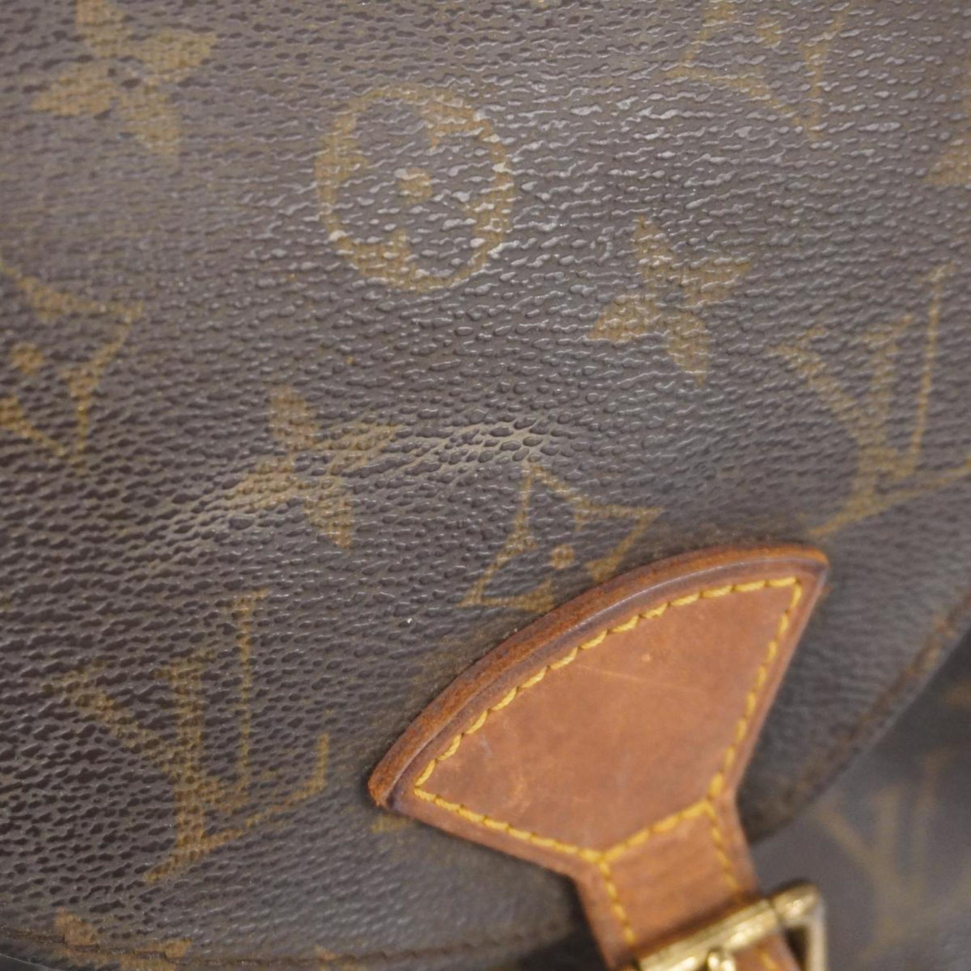 Louis Vuitton Backpack Monogram Montsouris MM M51136 Brown Women's