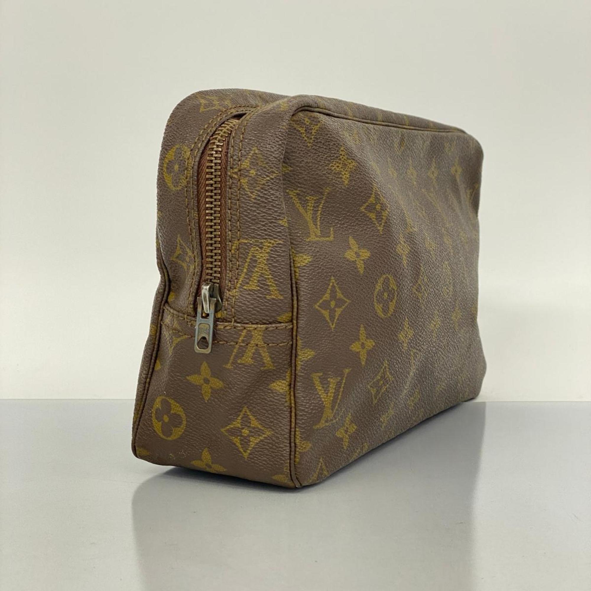 Louis Vuitton Pouch Monogram True Toilet 28 M47522 Brown Ladies