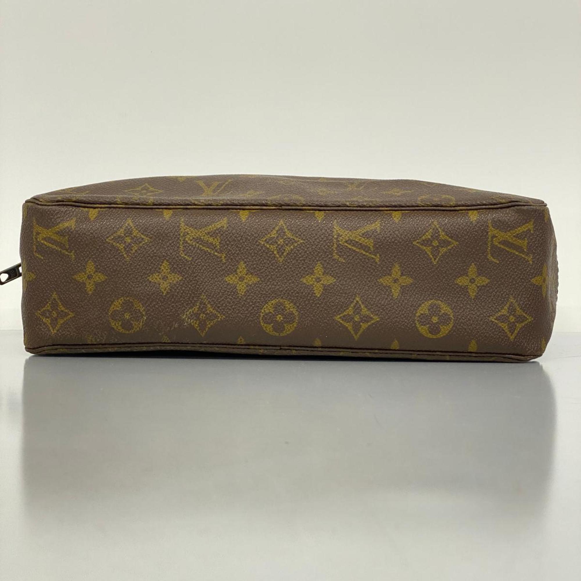 Louis Vuitton Pouch Monogram True Toilet 28 M47522 Brown Ladies