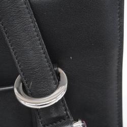 Cartier Tote Bag Leather Black Women's