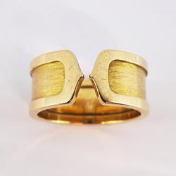 Cartier Ring 2C K18YG Yellow Gold Men's