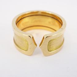 Cartier Ring 2C K18YG Yellow Gold Men's