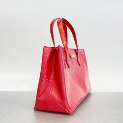 Louis Vuitton Tote Bag Vernis Wilshire Boulevard M93643 Rose Pop Ladies