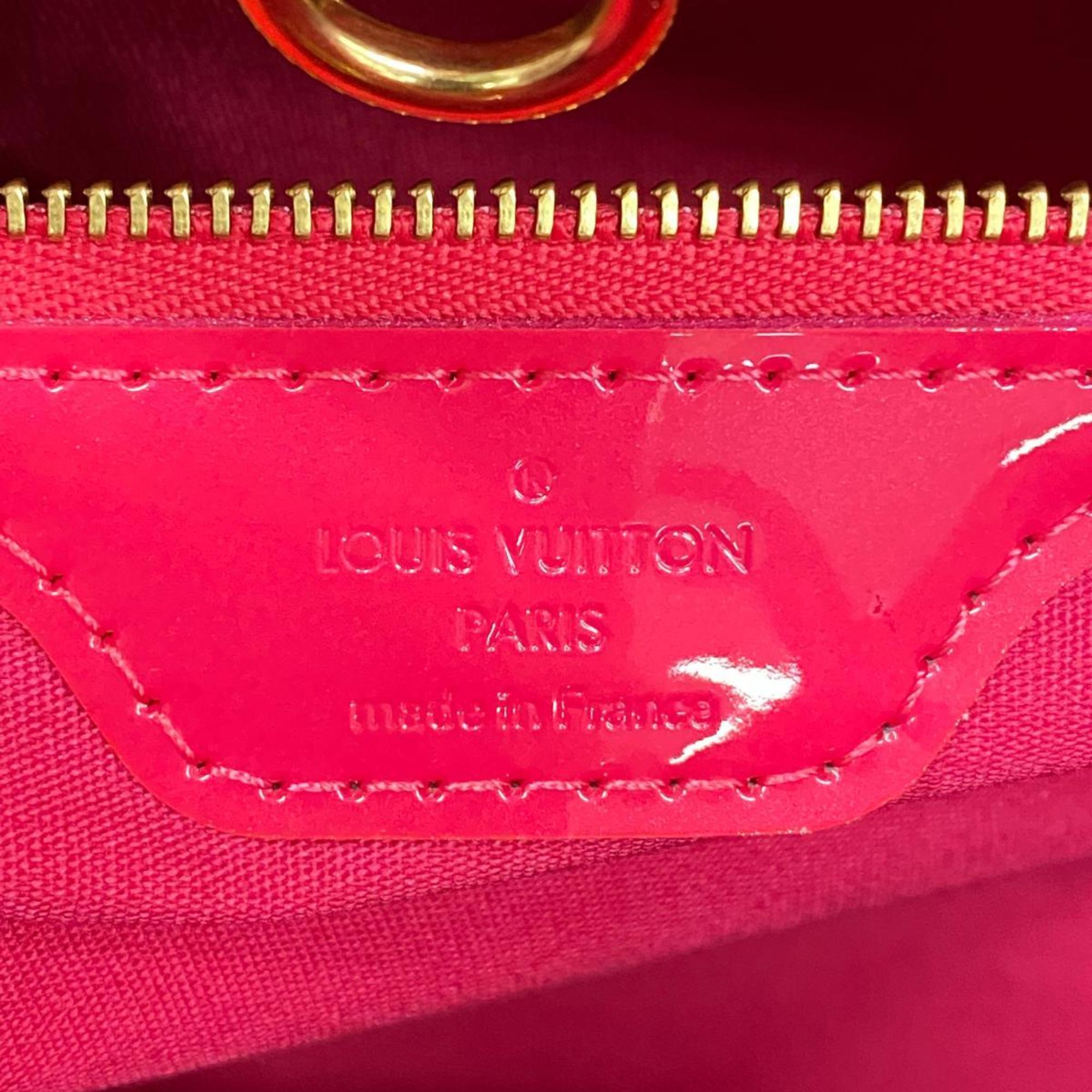 Louis Vuitton Tote Bag Vernis Wilshire Boulevard M93643 Rose Pop Ladies