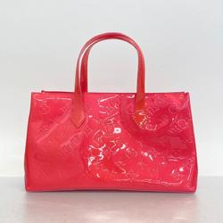 Louis Vuitton Tote Bag Vernis Wilshire Boulevard M93643 Rose Pop Ladies