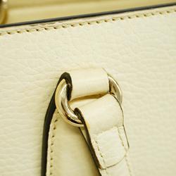 Gucci Soho Handbag 607722 Leather Beige Women's