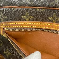 Louis Vuitton Clutch Bag Monogram Marly Dragonne GM M51825 Brown Women's