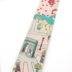 HERMES TWELL Scarf Muffler Les Nouveaux Amoureux de Paris New Lovers 100% Silk Pink