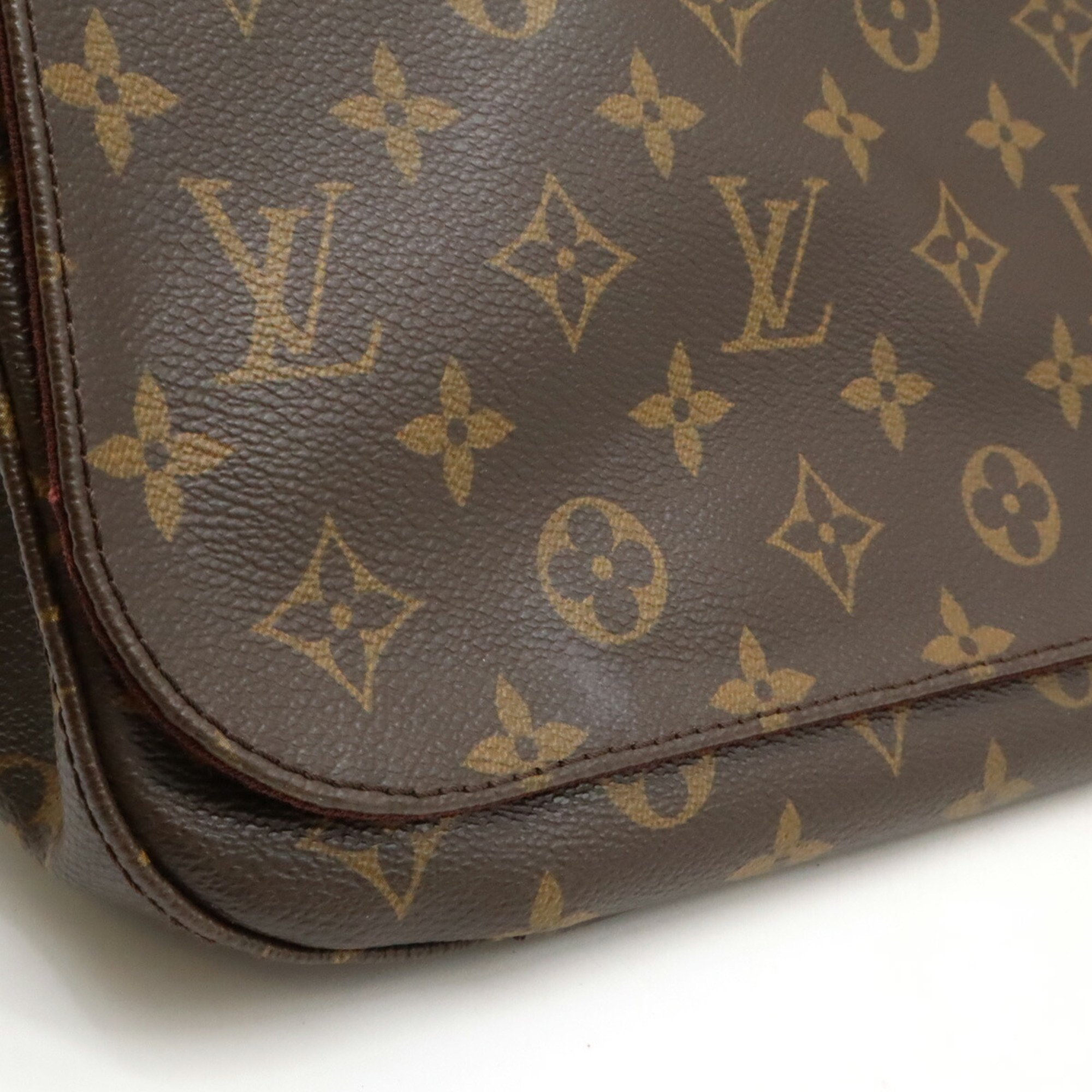 LOUIS VUITTON Louis Vuitton Monogram Macassar Drake Shoulder Bag Handbag M40636