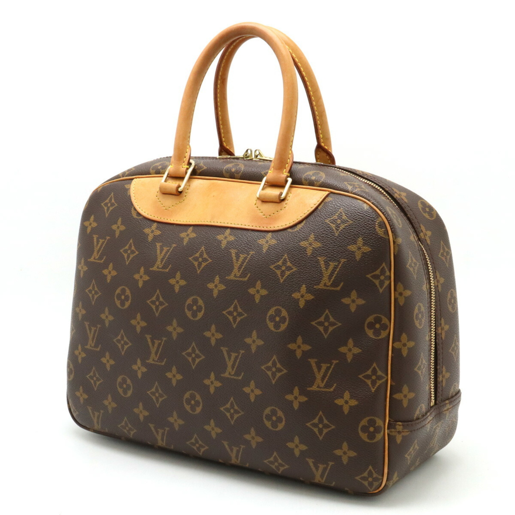 LOUIS VUITTON Louis Vuitton Monogram Bowling Vanity Deauville Handbag Boston Bag M47270