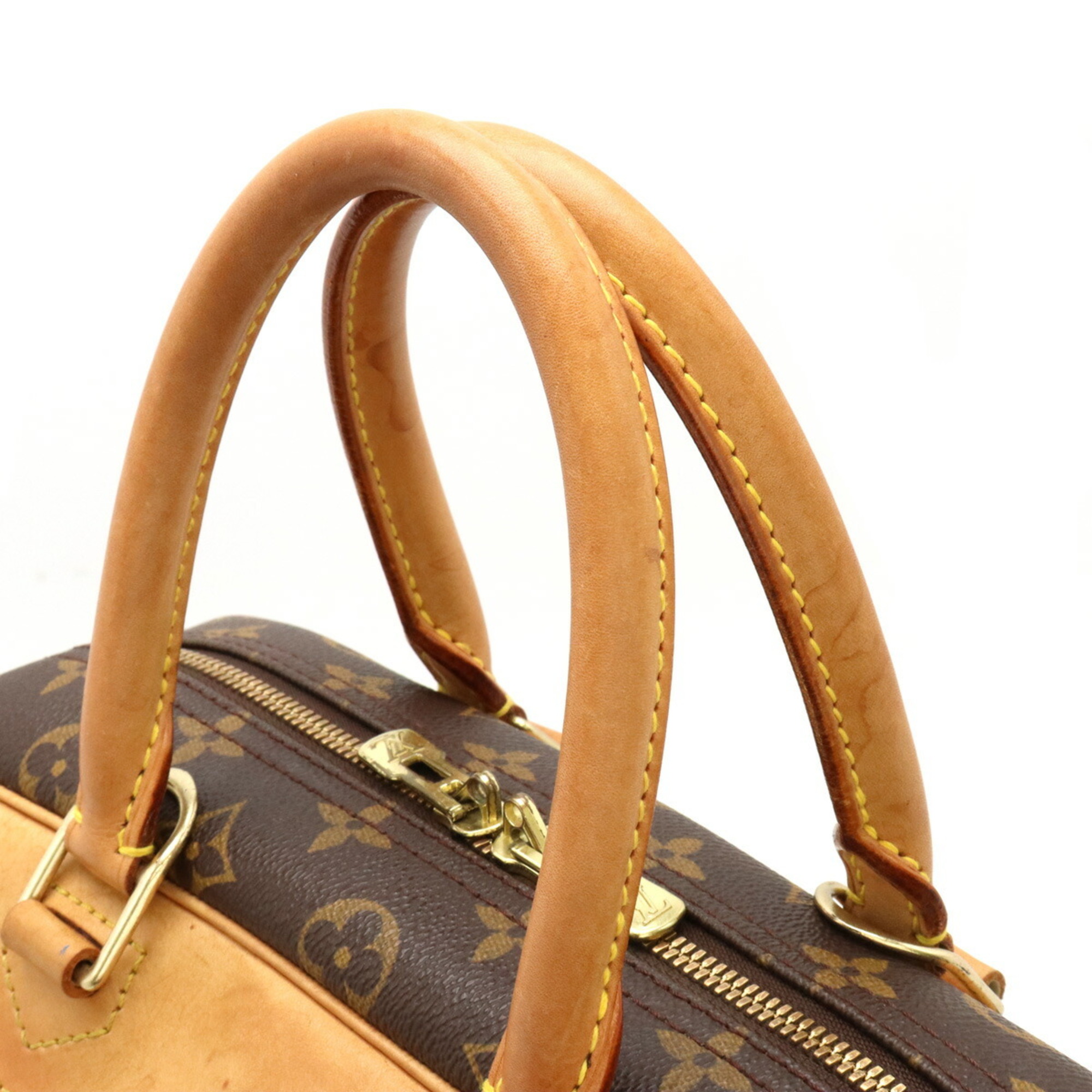 LOUIS VUITTON Louis Vuitton Monogram Bowling Vanity Deauville Handbag Boston Bag M47270