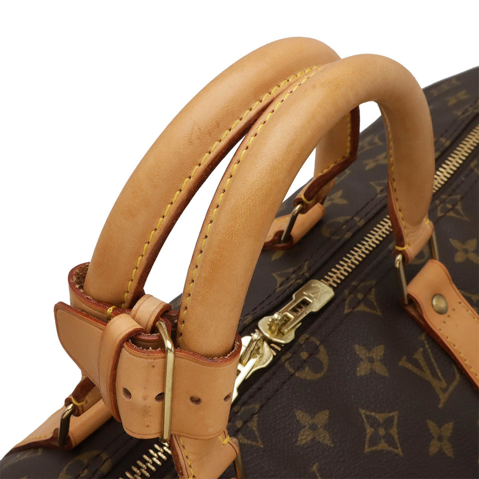 LOUIS VUITTON Louis Vuitton Monogram Keepall Bandouliere 50 Boston Bag Travel Shoulder M41416