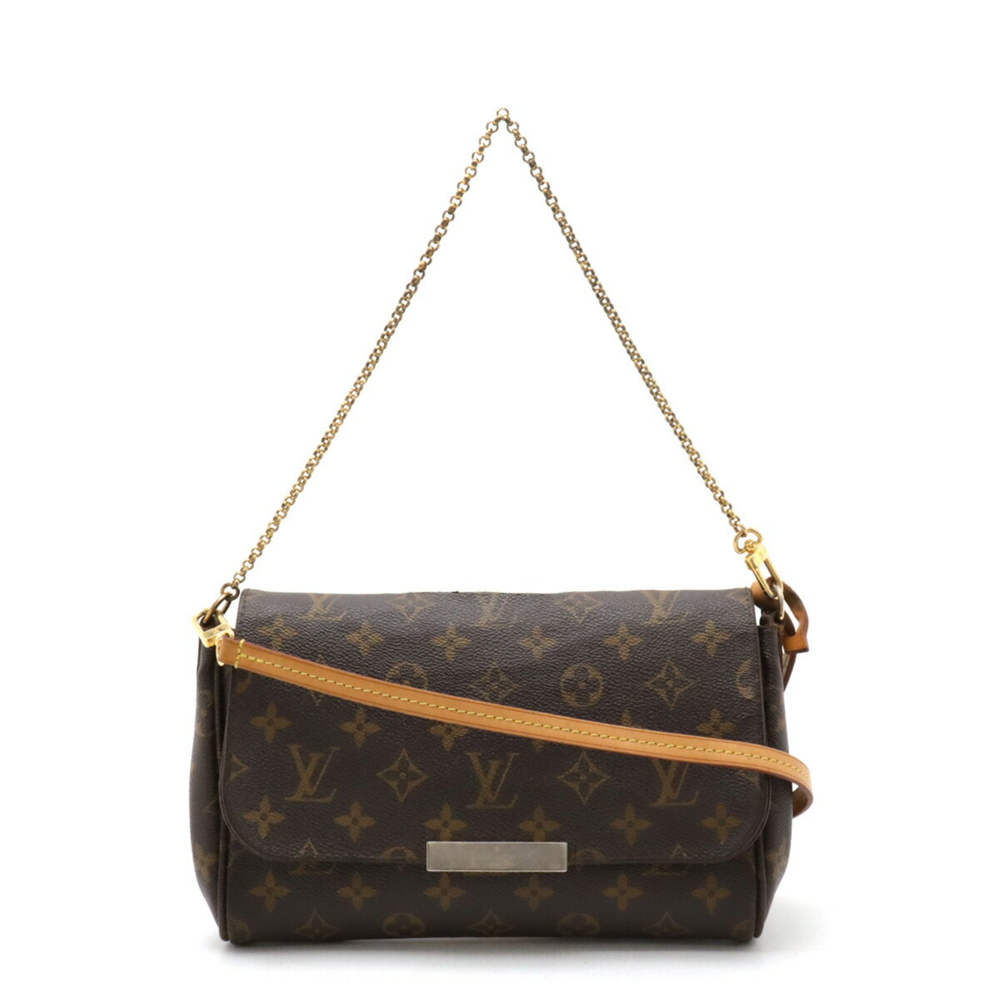 LOUIS VUITTON Louis Vuitton Monogram Favorite PM Shoulder Bag Clutch Pouch M40717