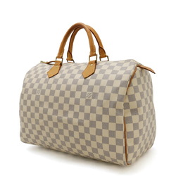 LOUIS VUITTON Damier Azur Speedy 35 Handbag Boston Bag N41535