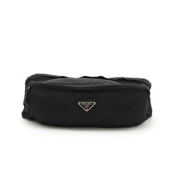 PRADA Prada Waist Pouch Bag Hip Body Shoulder Nylon NERO Black