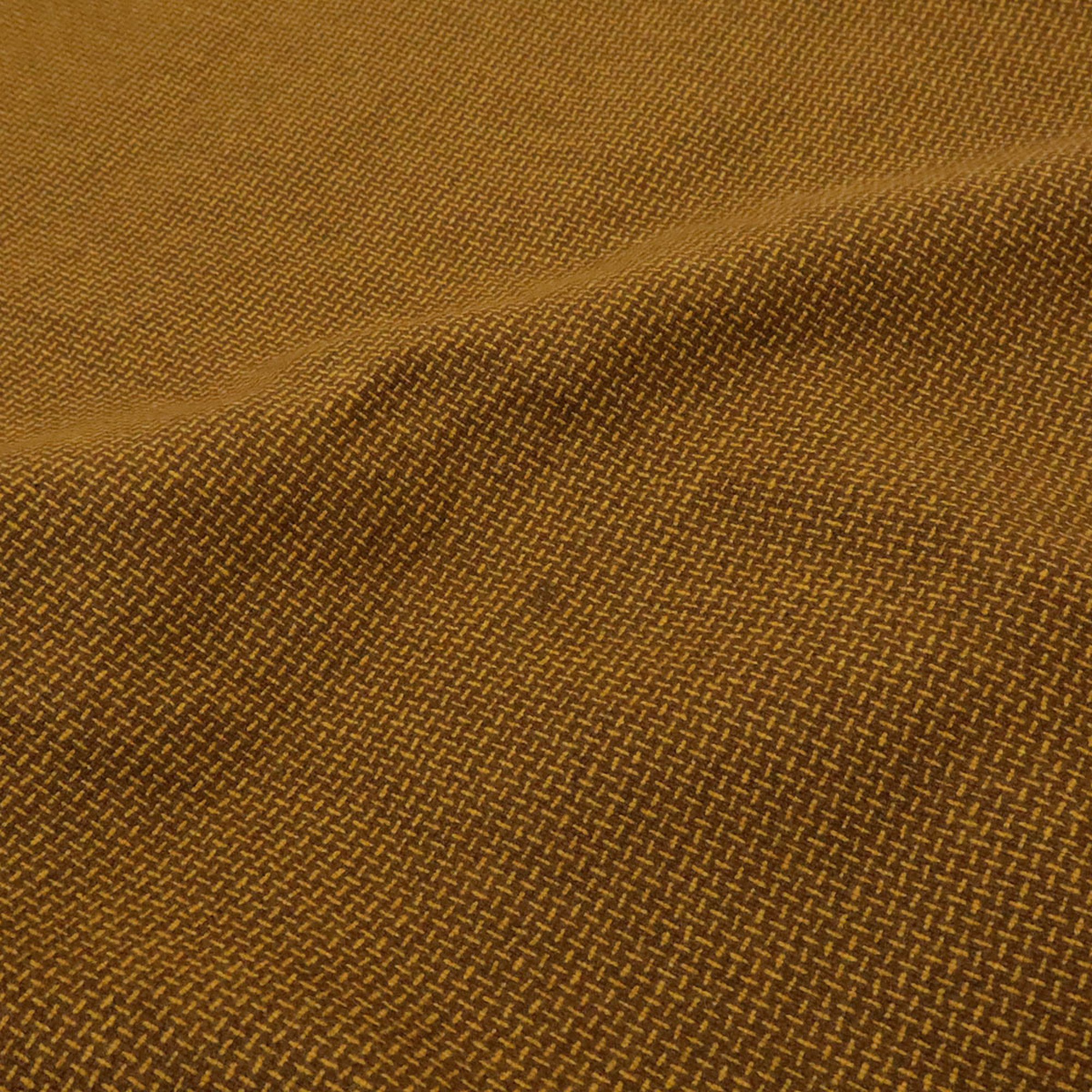 GUCCI Gucci Blanket, Throw, Comforter, 80% Lambswool, 20% Cashmere, Leather, Brown, Yellow