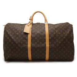 LOUIS VUITTON Louis Vuitton Monogram Keepall 60 Boston Bag Travel Handbag M41422