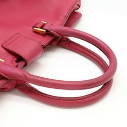 SAINT LAURENT PARIS YSL Yves Saint Laurent Y-Line Petit Cabas Handbag Shoulder Leather Pink 311210