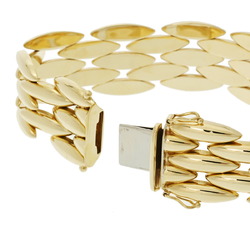 CARTIER Jeancienne 5-row ladies' K18 yellow gold bracelet