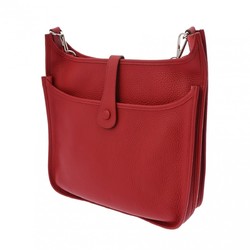 HERMES Evelyn 3 GM Rouge Garance R stamp (around 2014) Unisex Taurillon Clemence shoulder bag