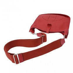 HERMES Evelyn 3 GM Rouge Garance R stamp (around 2014) Unisex Taurillon Clemence shoulder bag