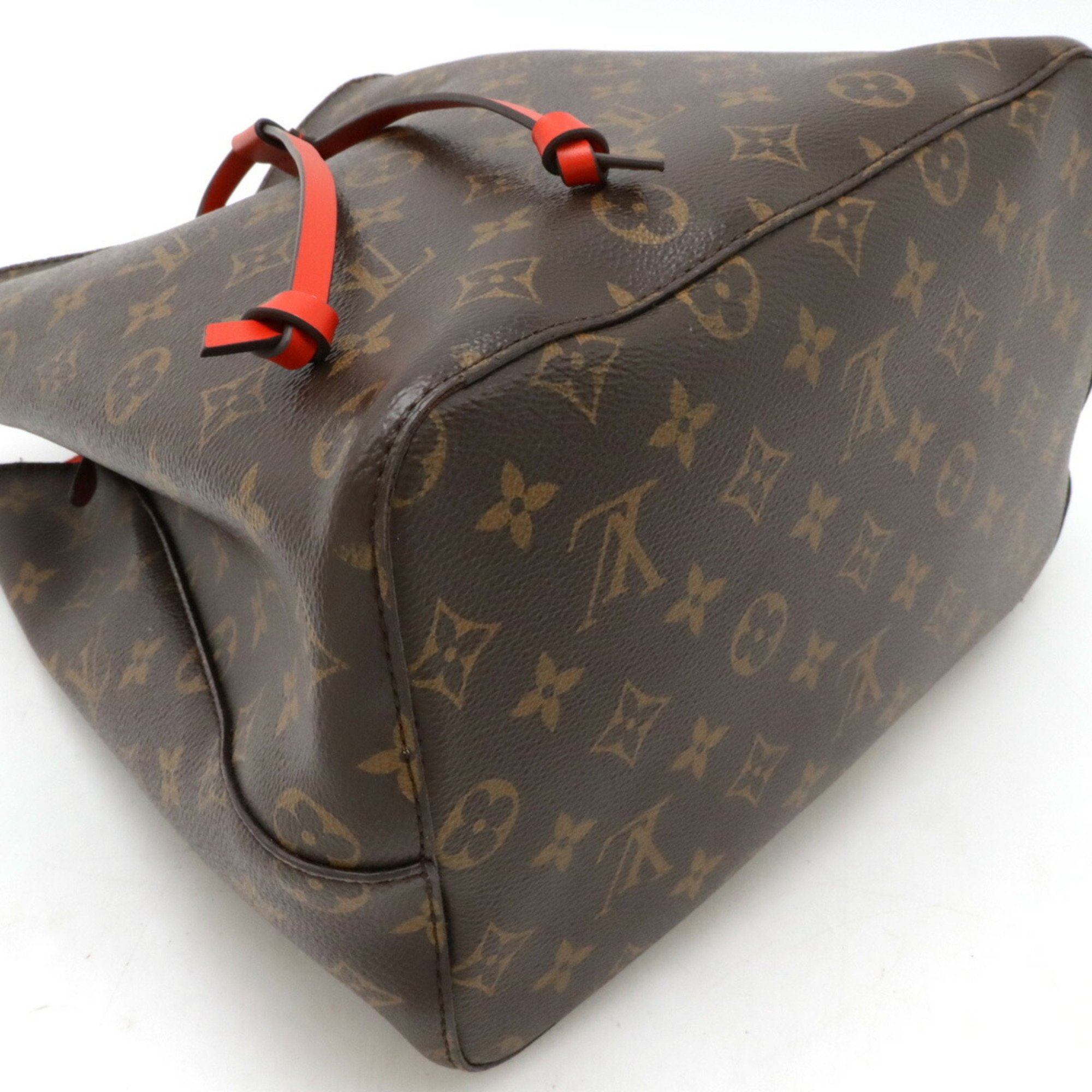 LOUIS VUITTON Louis Vuitton Monogram NeoNoe Shoulder Bag Coquelicot Red M44021