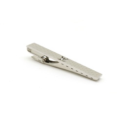 LOUIS VUITTON Louis Vuitton Panse Cravate Champs Elysees Tie Clip Bar Steel Silver M65042