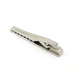 LOUIS VUITTON Louis Vuitton Panse Cravate Champs Elysees Tie Clip Bar Steel Silver M65042