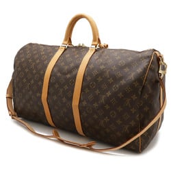 LOUIS VUITTON Louis Vuitton Monogram Keepall Bandouliere 55 Boston Bag Shoulder M41414