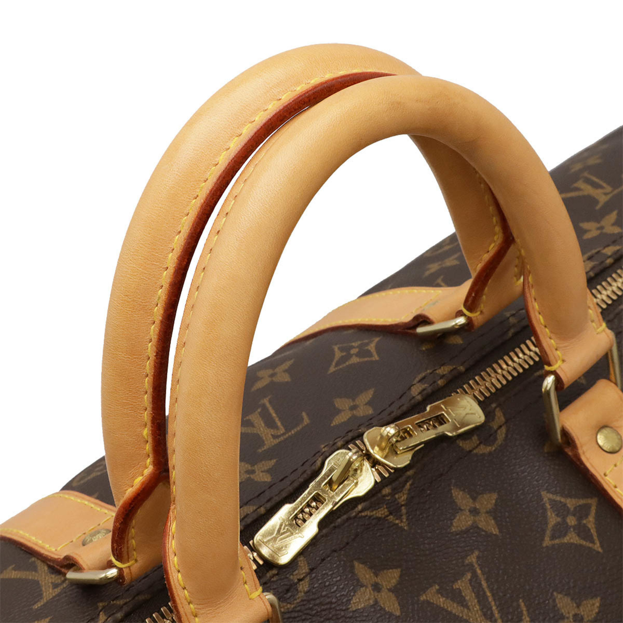 LOUIS VUITTON Louis Vuitton Monogram Keepall Bandouliere 55 Boston Bag Shoulder M41414