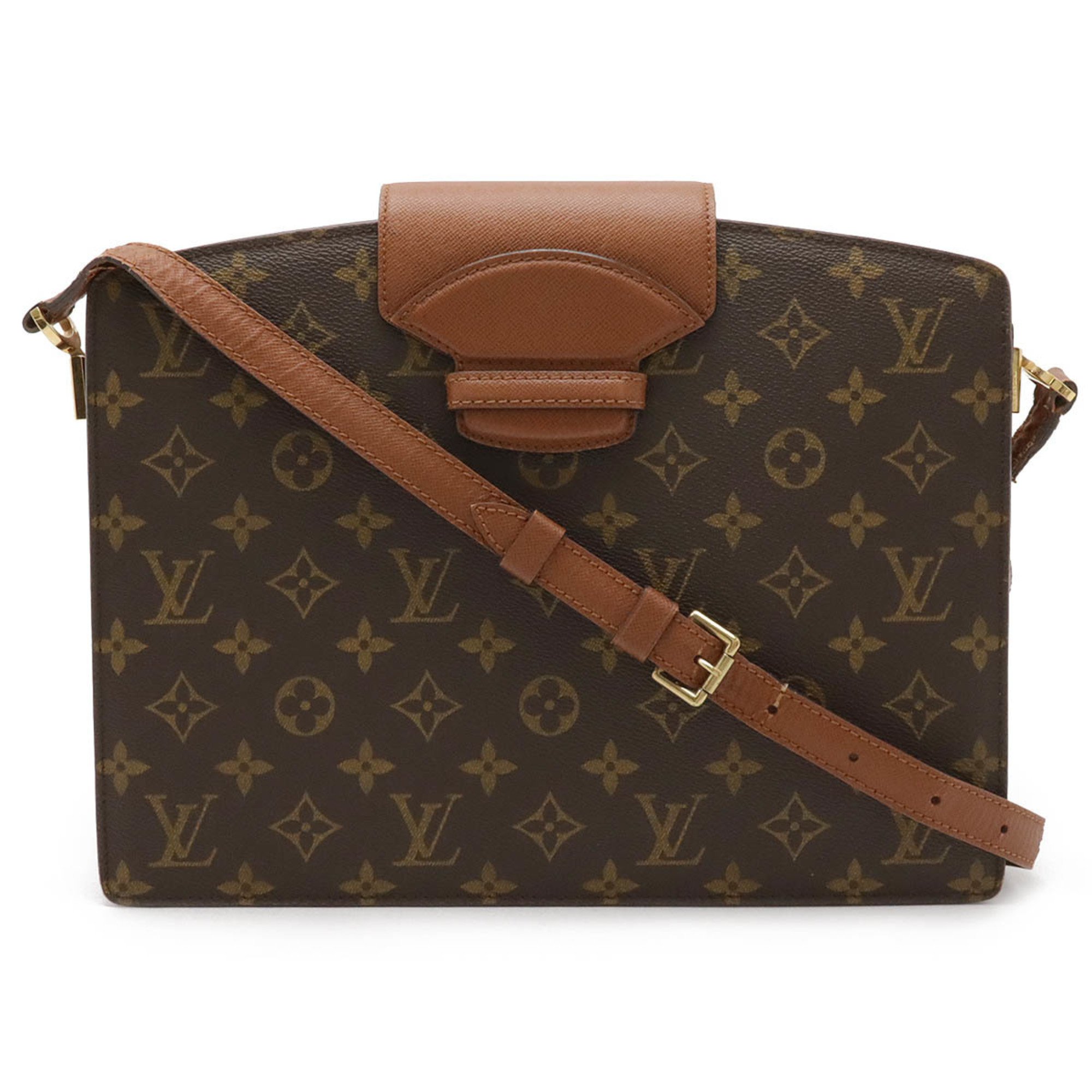 LOUIS VUITTON Louis Vuitton Monogram Courcelles Shoulder Bag M51375