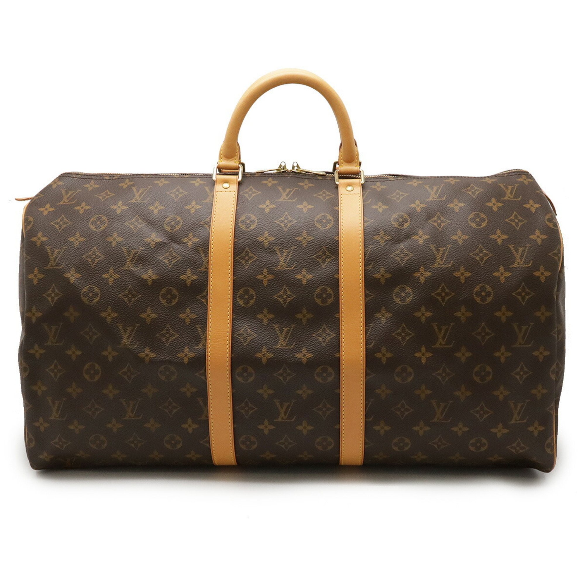 LOUIS VUITTON Louis Vuitton Monogram Keepall 55 Boston Bag Handbag Travel M41424