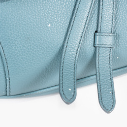 Christian Dior Dior Stussy collaboration saddle bag shoulder leather 19-BO-0230 blue SHAWN STUSSY