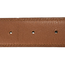 Hermes HERMES Constance H Belt Leather □D stamp (manufactured in 2000) Black Brown 65cm Women's