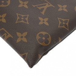 LOUIS VUITTON Louis Vuitton Monogram Solaray Pochette Clutch Bag Brown/Black/Orange M44484 Men's Canvas Second