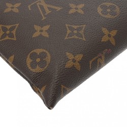 LOUIS VUITTON Louis Vuitton Monogram Solaray Pochette Clutch Bag Brown/Black/Orange M44484 Men's Canvas Second