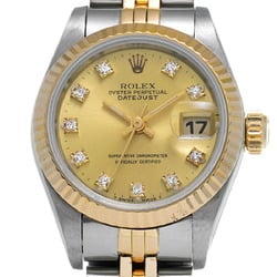 ROLEX Rolex Datejust 10P Diamond 69173G Ladies Watch Automatic