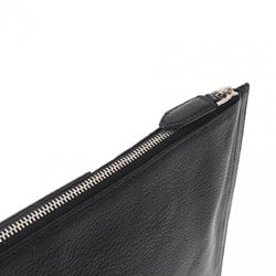 GIVENCHY Black men's leather clutch bag