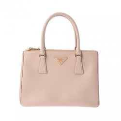 PRADA Galleria Pink/Beige 1BA863 Women's Saffiano Handbag